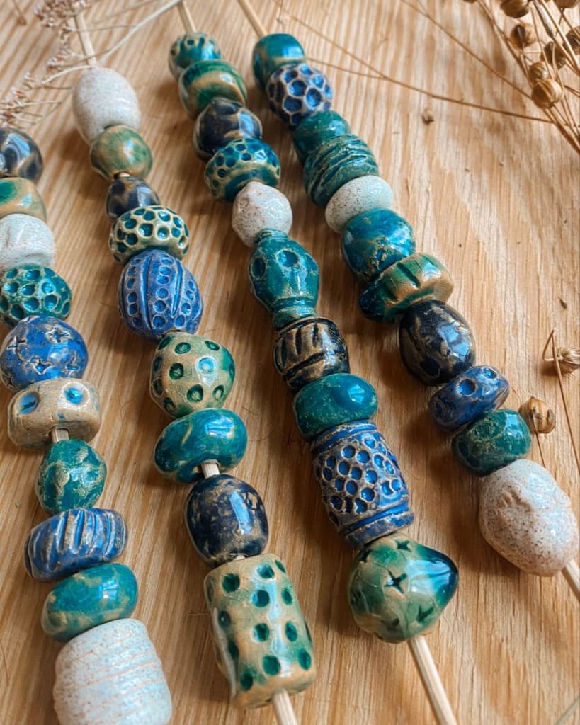 Бусины ручной работы