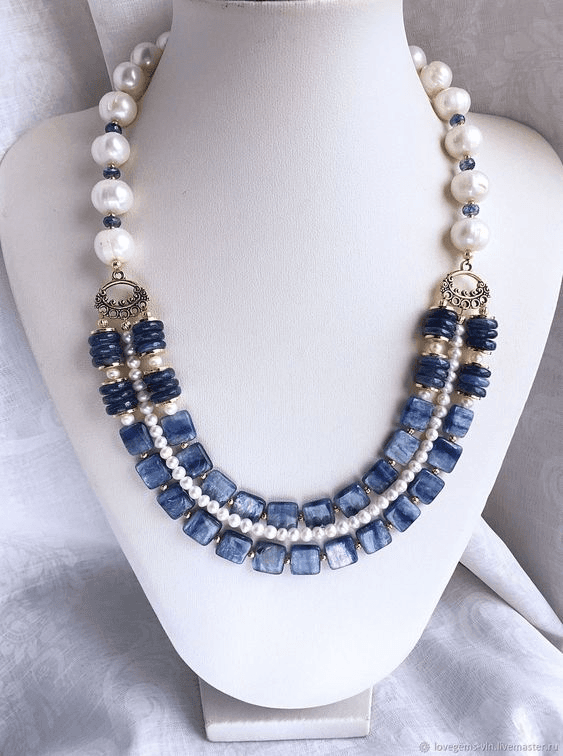 Колье ручной работы